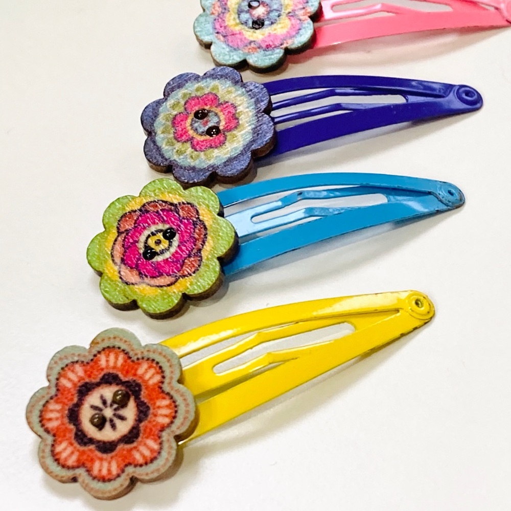 Set of 4 Hair Clips